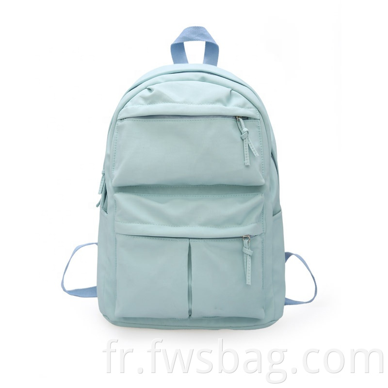 Hot Selling Beautiful Colorful Canvas Shoulder Bag Big Size School Bag Fashion Backpack For Girls4